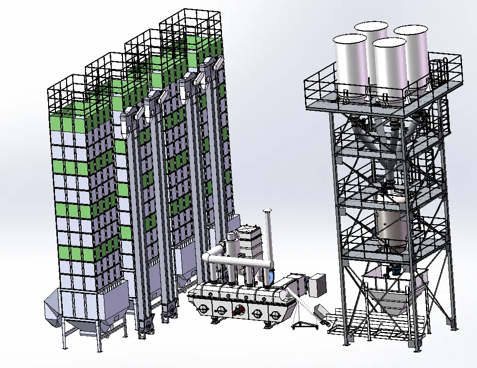 2-2000ton High-Performance Complete Parboiled Rice Production Line Manufacturer，2-2000