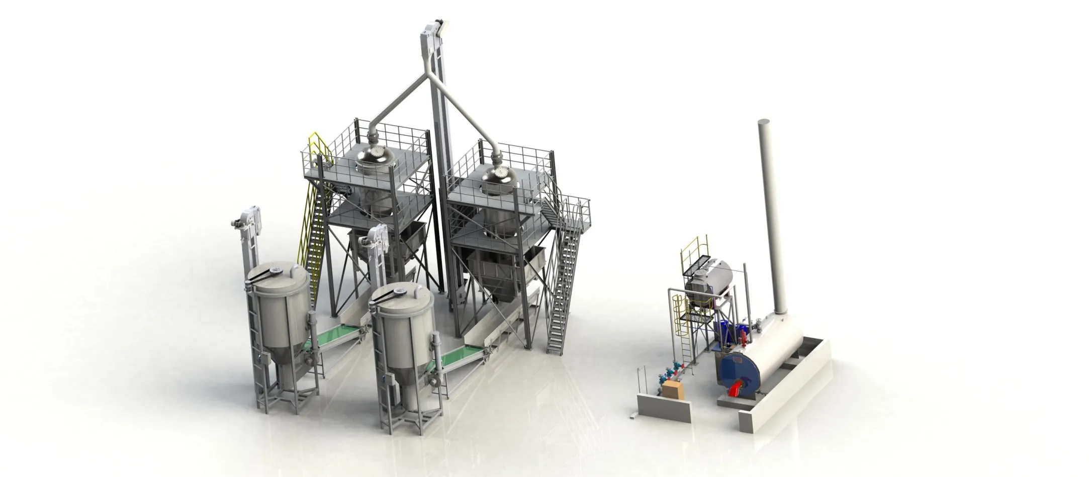2-2000ton High-Performance Complete Parboiled Rice Production Line Manufacturer，2-2000