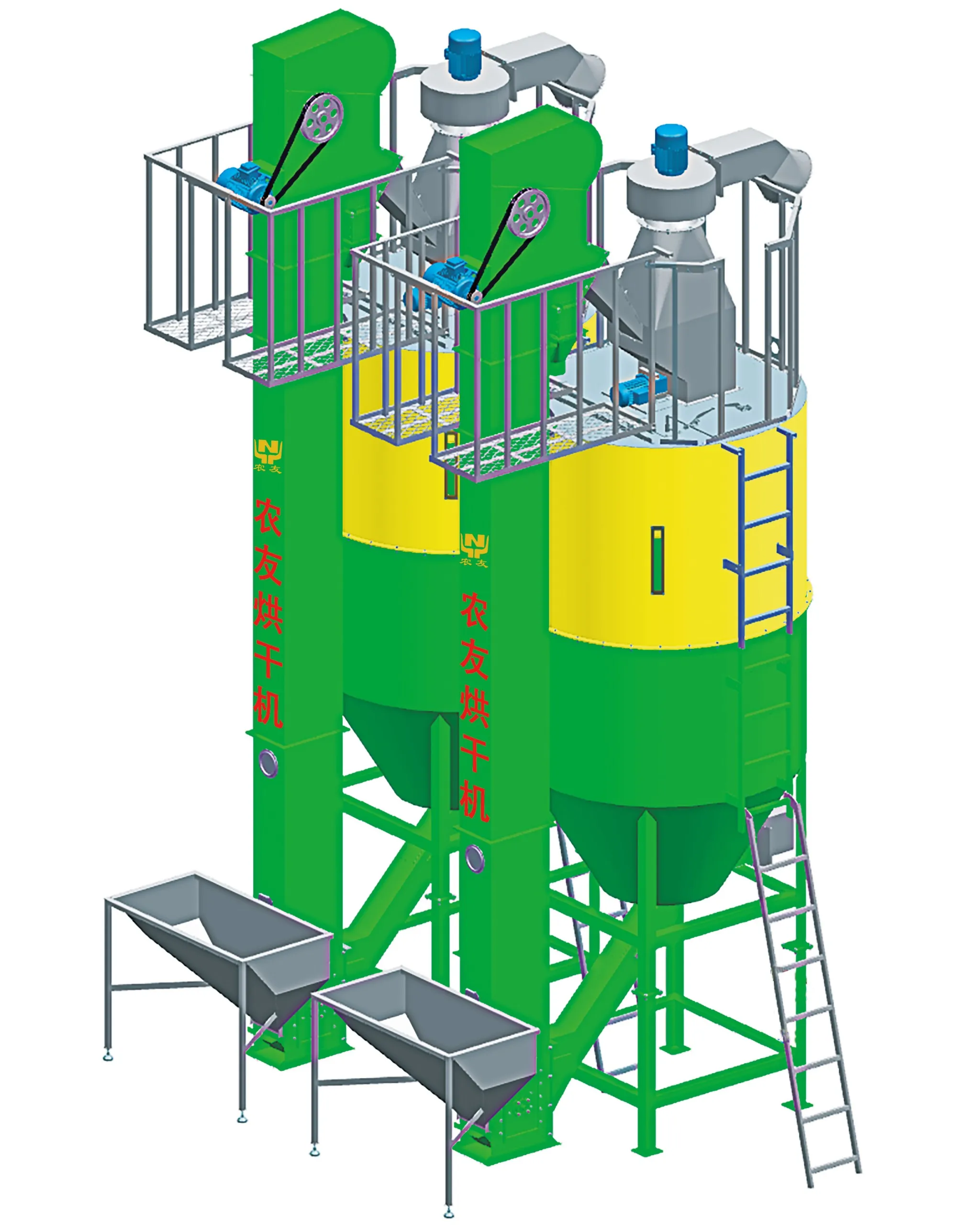 2-60 Ton Per Batch Dryer Production Line Manufacturer，Grain Dryer